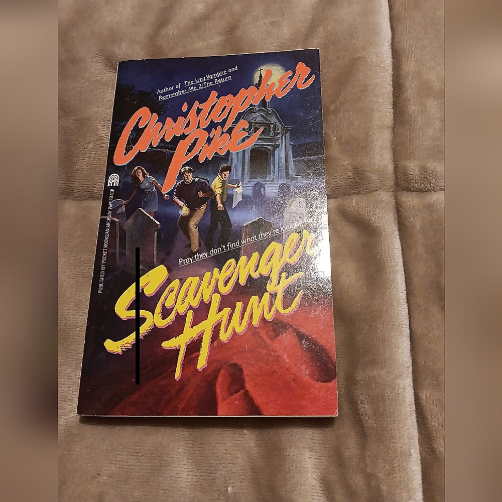 Vintage Christopher Pike, Scavenger Hunt, YA Horror